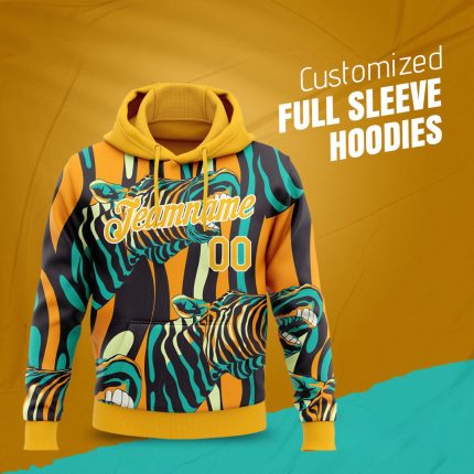 Customized Full Sleeves Hoodie